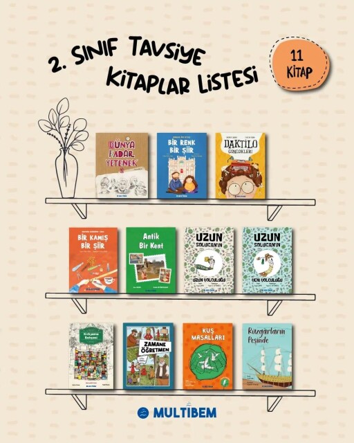 2.SINIF TAVSİYE OKUMA KİTABI SETİ - 1