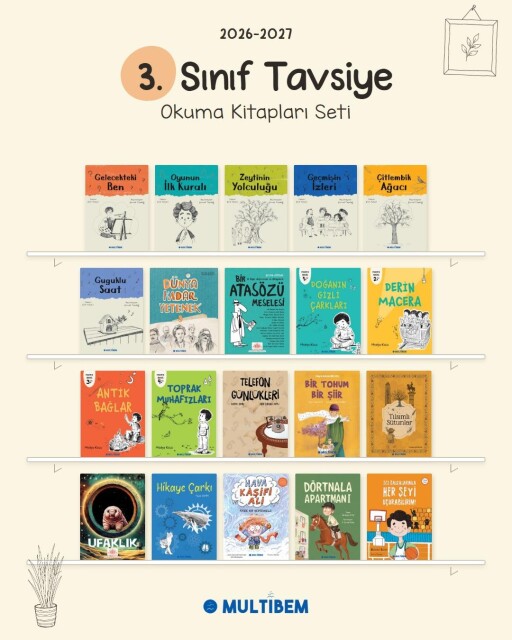 3.SINIF TAVSİYE OKUMA KİTABI SETİ 20 KİTAP - 1