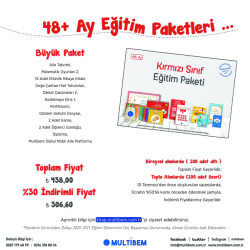 KIRMIZI BÜYÜK ÖĞRENCİ PAKETİ - Multibem