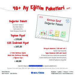 KIRMIZI DEĞERLER ÖĞRENCİ PAKETİ - Multibem