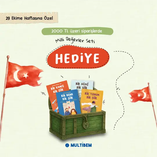 2000 TL'lik alışverişe Milli Değerler Seti bedava.