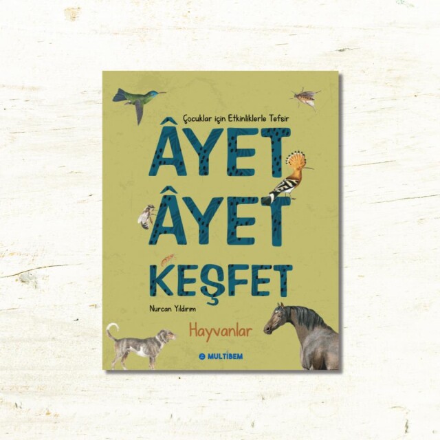 Ayet Ayet Keşfet Hayvanlar kitap kapağı
