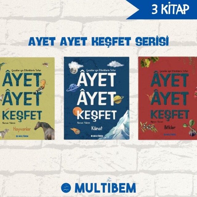 AYET AYET KEŞFET SERİSİ 3 KİTAP - 1