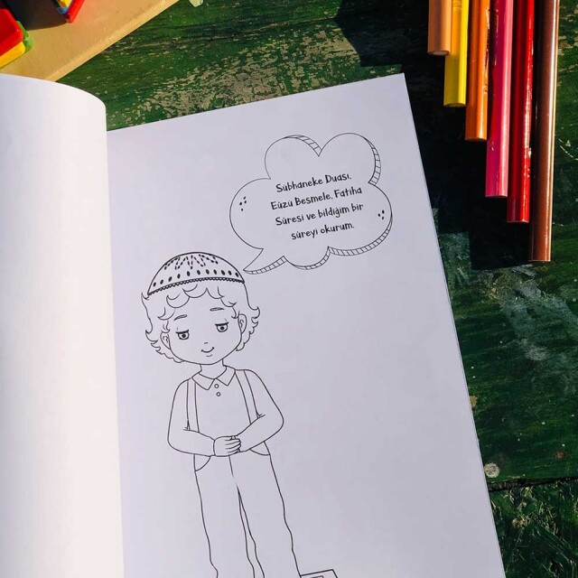 BOYA EĞLEN ÖĞREN 3 ÇOCUKLAR İÇİN BOYAMA KİTABI - 3