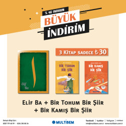 BÜYÜK İNDİRİM ELİF BA+ BİR TOHUM BİR ŞİİR+ BİR KAMIŞ BİR ŞİİR - Multibem