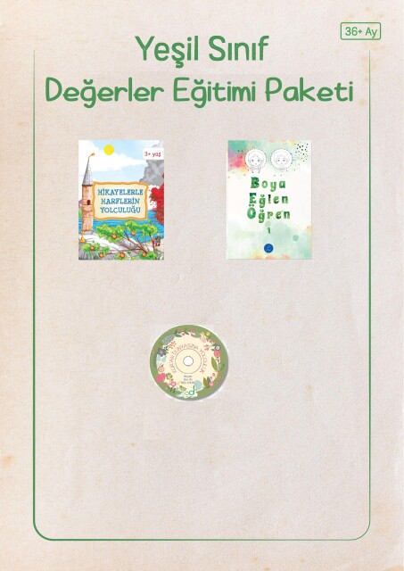 CEBİR OKULLARI 4 YAŞ EĞİTİM PAKETİ (YEŞİL) - 2