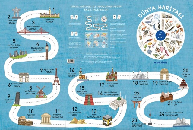 DÜNYA HARİTASI OYUNU - 3
