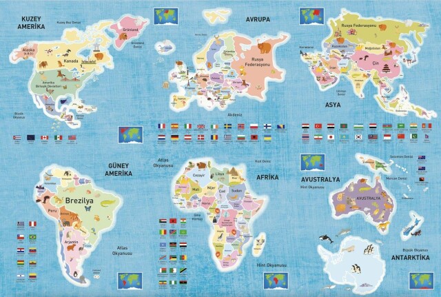 DÜNYA HARİTASI OYUNU - 4