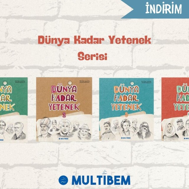 DÜNYA KADAR YETENEK 4 KİTAP SET - 1