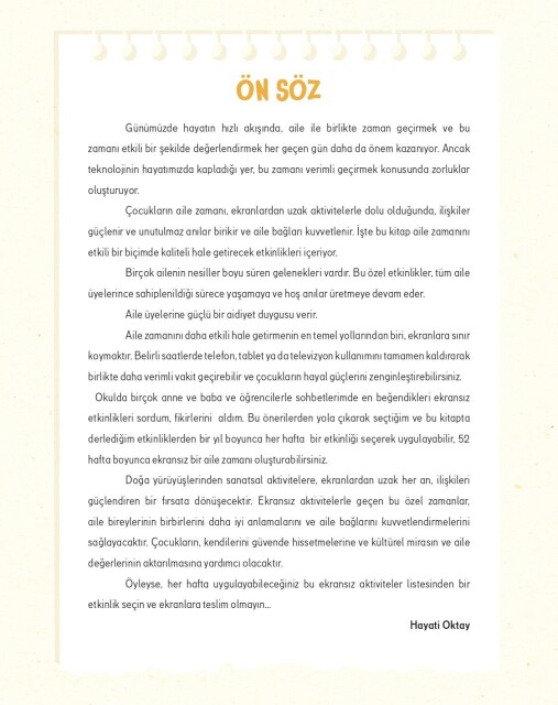EKRANSIZ AKTİVİTELER - 3