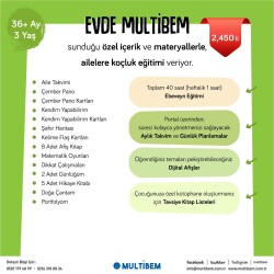 EVDE MULTİBEM 36 - 48 AY (YEŞİL) - 2
