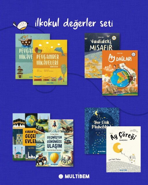 İLKOKUL DEĞERLER EĞİTİMİ SETİ 8 KİTAP - 1