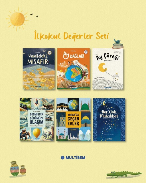 İLKOKUL DEĞERLER EĞİTİMİ SETİ 6 KİTAP - 1