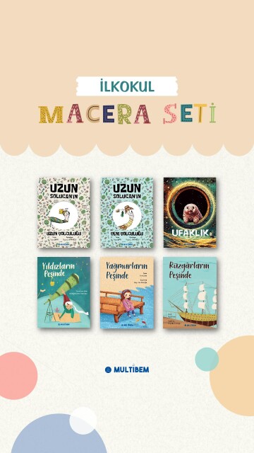 İLKOKUL MACERA SETİ - 6 KİTAP - 1