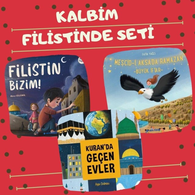 KALBİM FİLİSTİN'DE SETİ - 3 KİTAP - 1