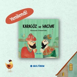 KARAGÖZ VE HACİVAT - AHŞAP OYUNCAK - BOYAMA SETİ - Multibem