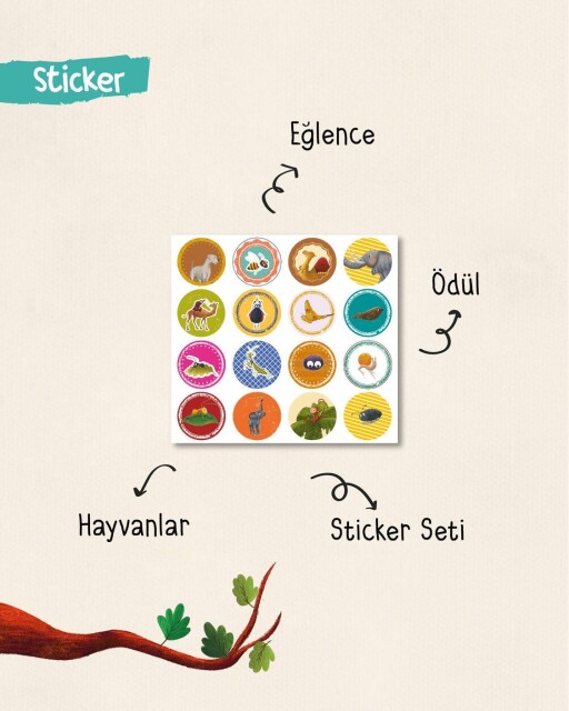 KURAN-I KERİM'DEN HİKAYELER SETİ - 7 KİTAP AHŞAP OYUNCAK VE STİCKER - KUTULU ÖZEL SET - 4