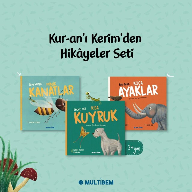 KURAN-I KERİM'DEN HİKAYELER-ÇOCUKLAR İÇİN 3 KİTAP - 1