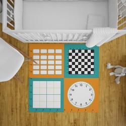 MATEMATİK HALISI 140*140 - 2