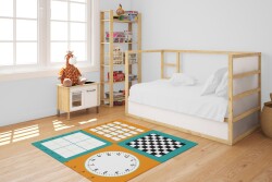 MATEMATİK HALISI 140*140 - 3