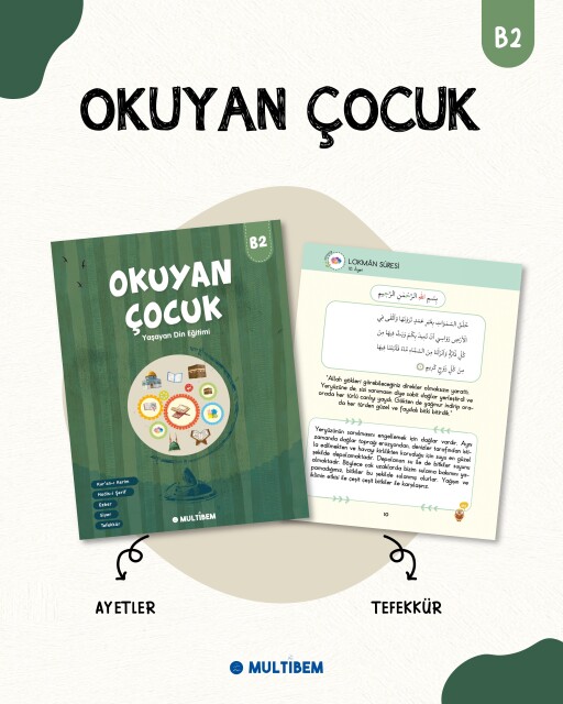 YAŞAYAN DİN EĞİTİMİ - OKUYAN ÇOCUK SET 2 - 3