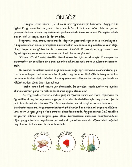 YAŞAYAN DİN EĞİTİMİ - OKUYAN ÇOCUK SET 2 - 11