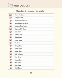 OKUYAN ÇOCUK SERİSİ - KUR'AN-I KERİM EĞİTİM SETİ - 10