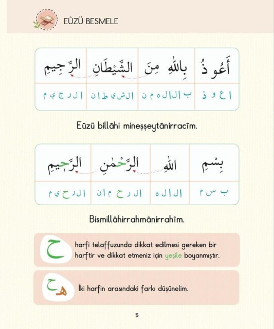 OKUYAN ÇOCUK SET - KUR'AN-I KERİM EĞİTİM SETİ - ÇOCUK - 7