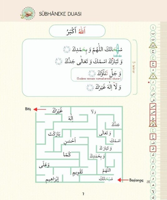 OKUYAN ÇOCUK SET - KUR'AN-I KERİM EĞİTİM SETİ - ÇOCUK - 9