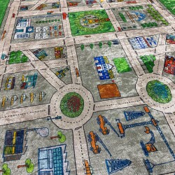 ŞEHİR HARİTASI HALISI - 2