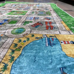 ŞEHİR HARİTASI HALISI - 3