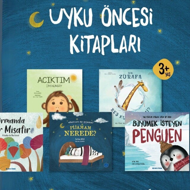 UYKU ÖNCESİ 5'Lİ KİTAP SETİ - 3 YAŞ - 1